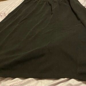 dressbarn Black Midi Skirt